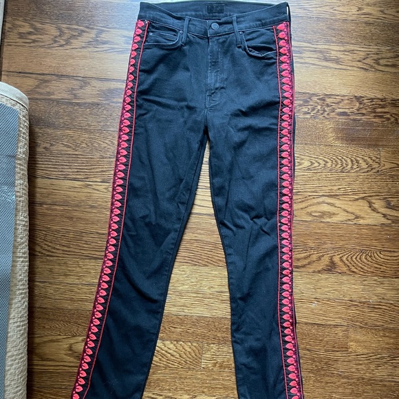 MOTHER Denim: The Dazzler Mid-Rise
